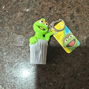 Sesame Street Green Oscar Bag Clip